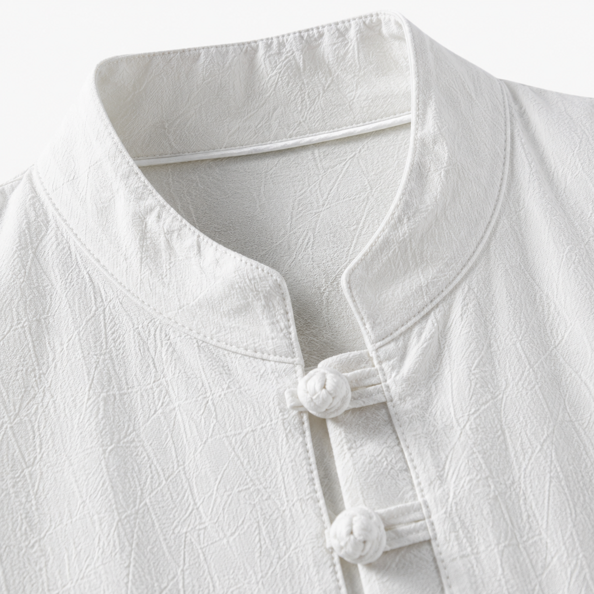Chemise Kimono Homme Japonaise Blanc | Ryūsei