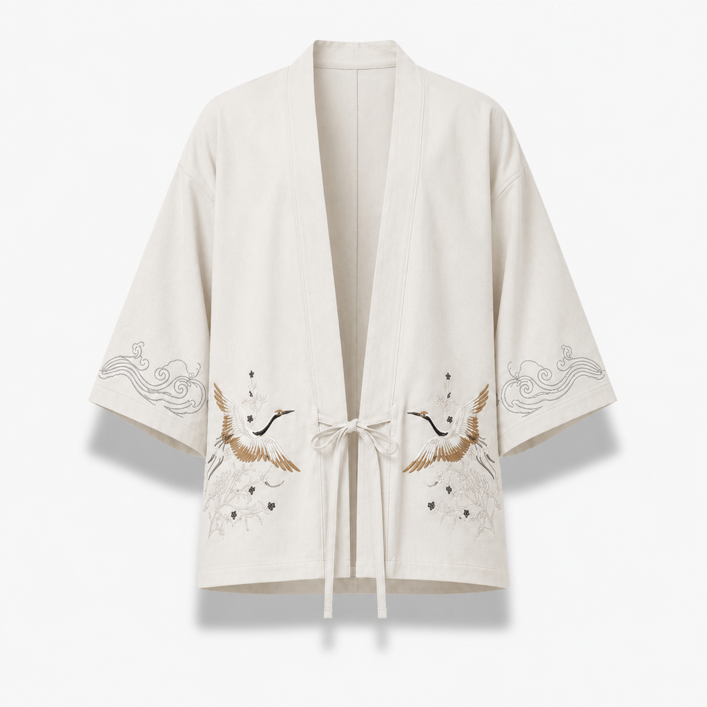 Kimono Homme Coton Bleu Japonais | Ryūsei