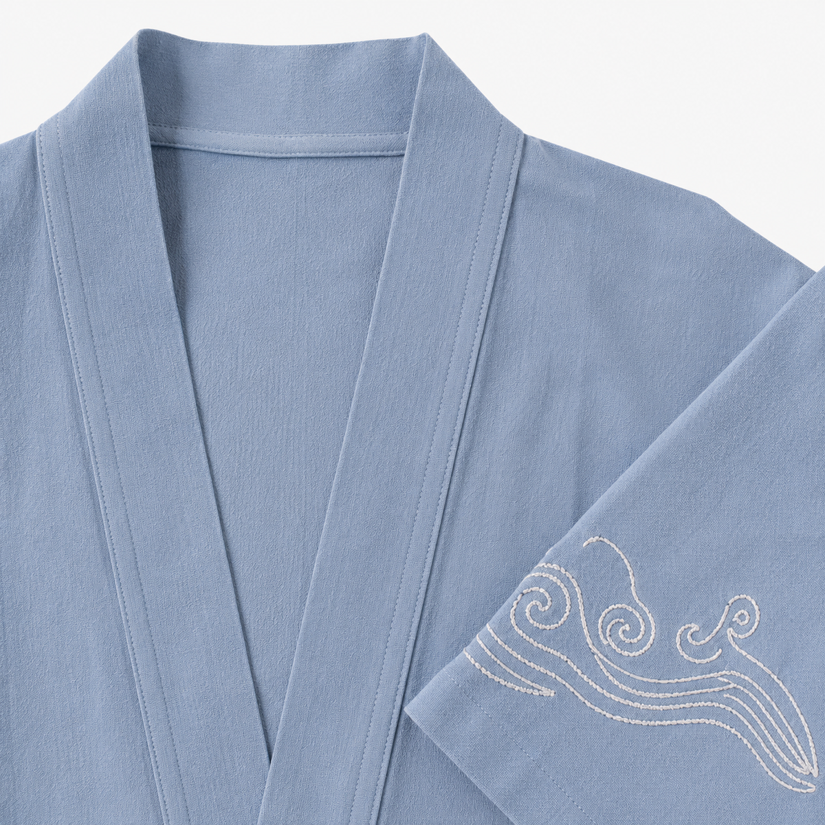 Kimono Homme Coton Bleu Japonais | Ryūsei
