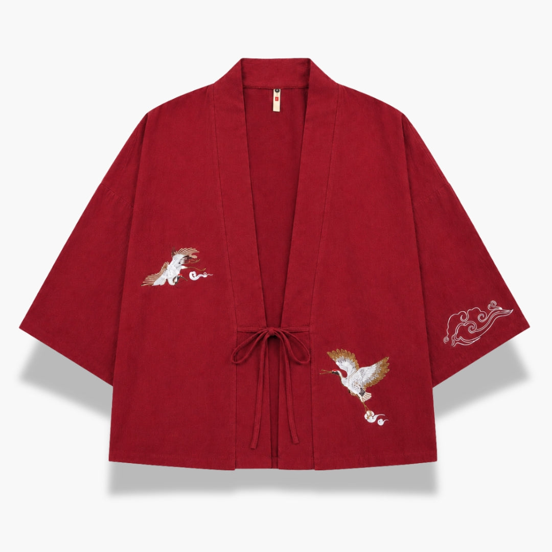 Kimono Japonais Homme Coton Brodé | Takumi