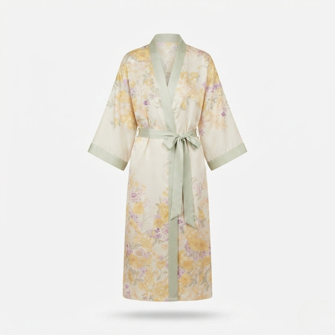 Robe kimono longue femme | Mimosa