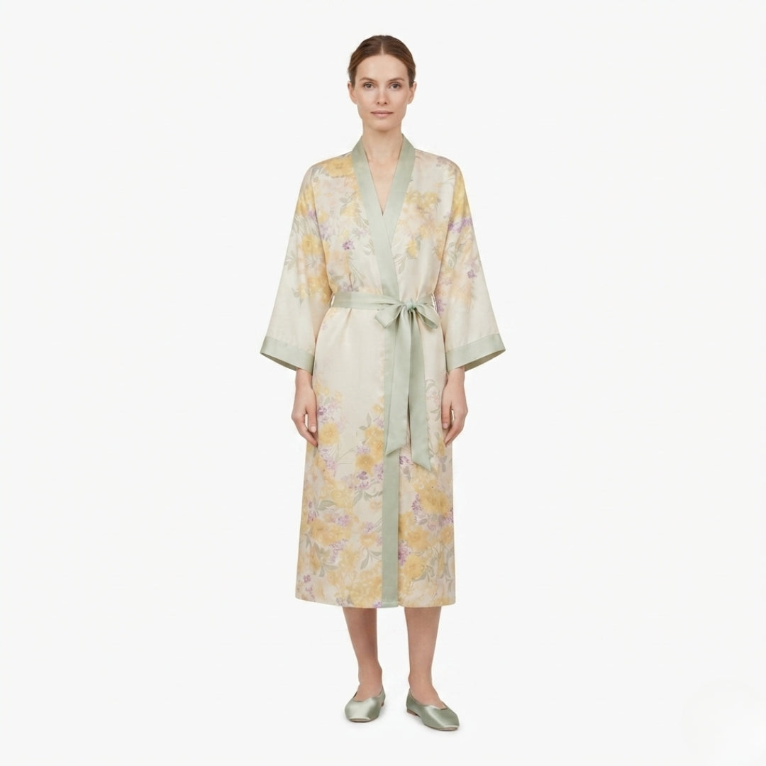 Robe kimono longue femme | Mimosa
