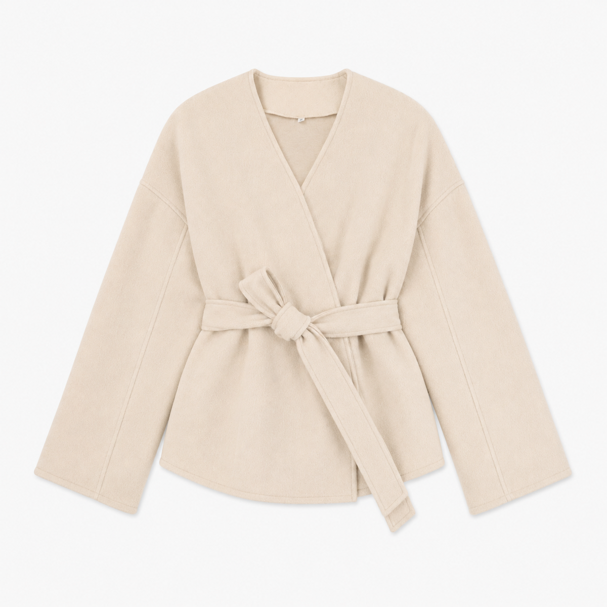 Veste Kimono Femme Courte Écru | Suzu
