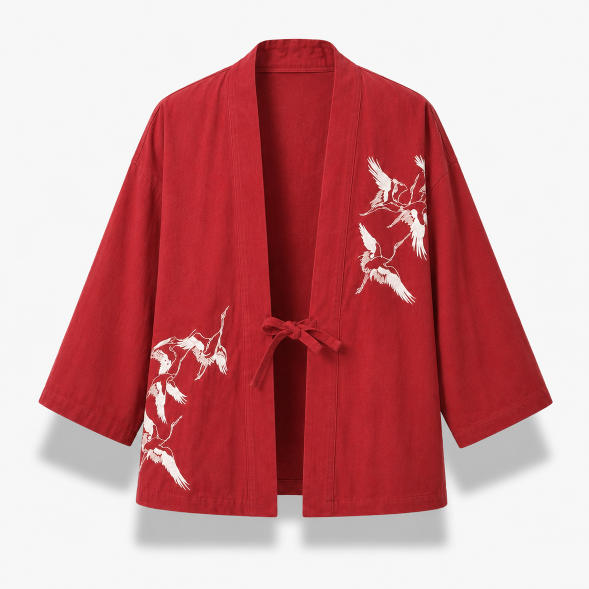 Veste Kimono Homme Brodée Noir Japonais | Kōji