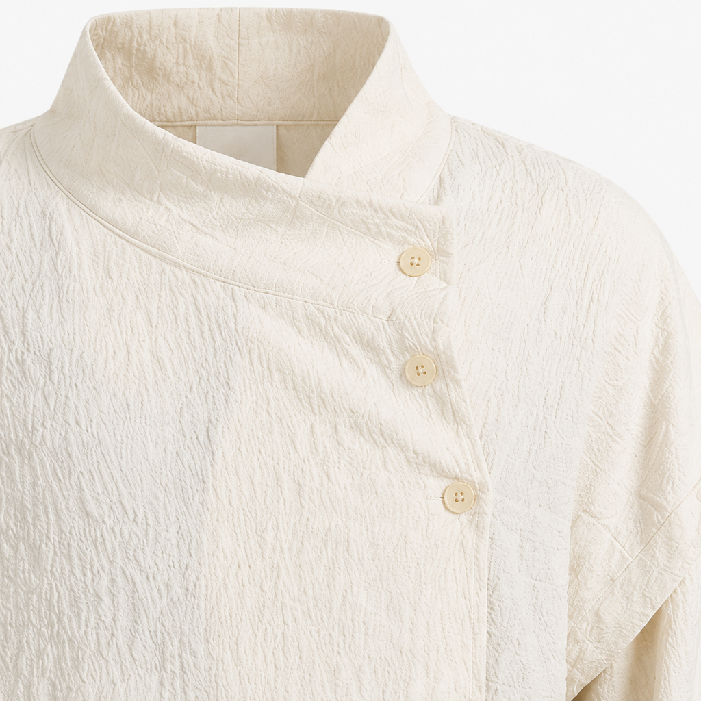 Veste Kimono Homme Coton Asymétrique | Kaede