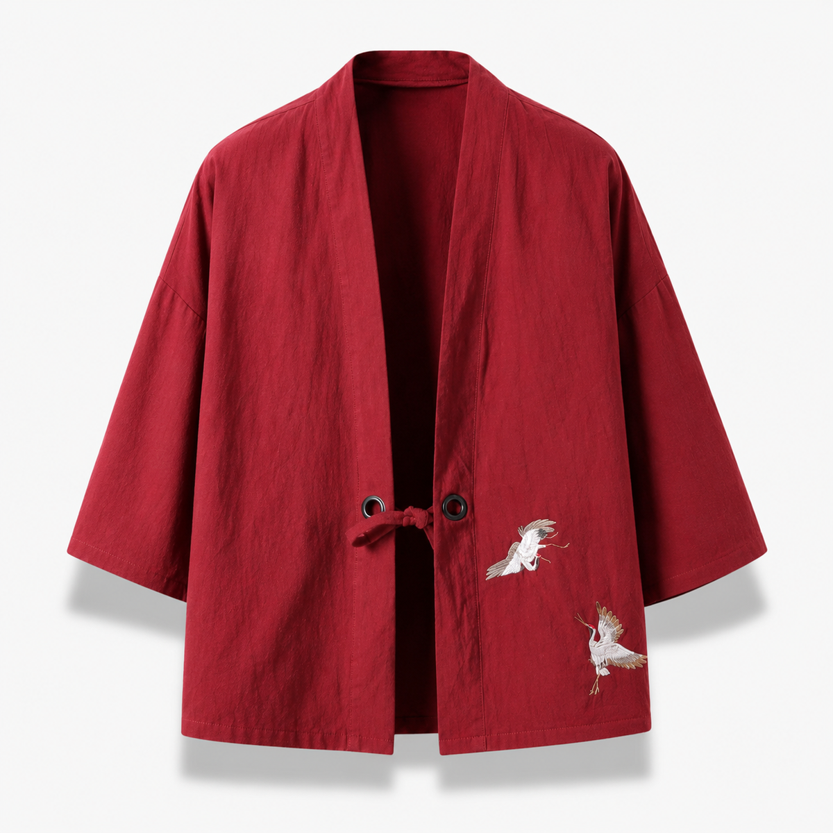 Veste Kimono Homme Noir Légère Japonaise | Kurogane