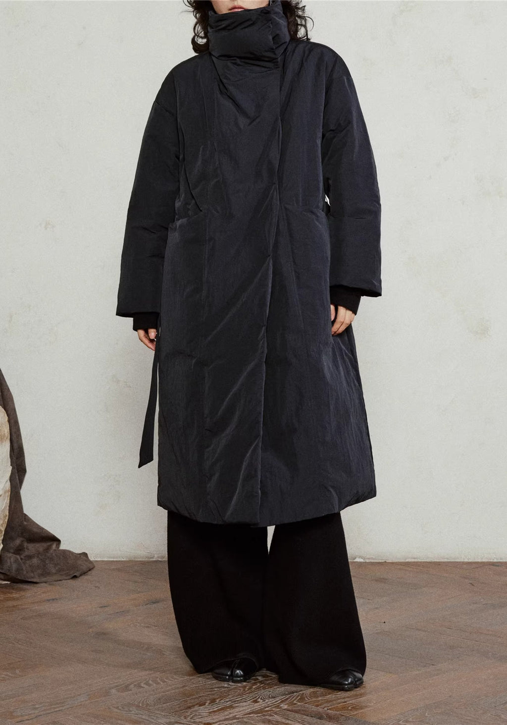 Doudoune longue ceinturée femme | Ren