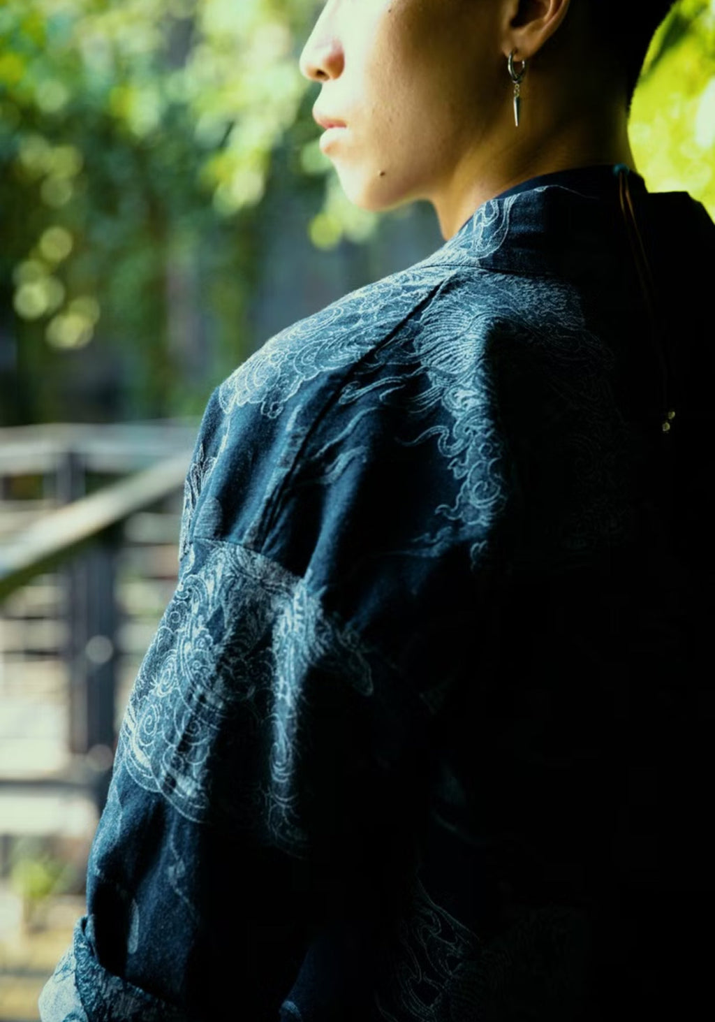Haori bleu nuit | Sōryū