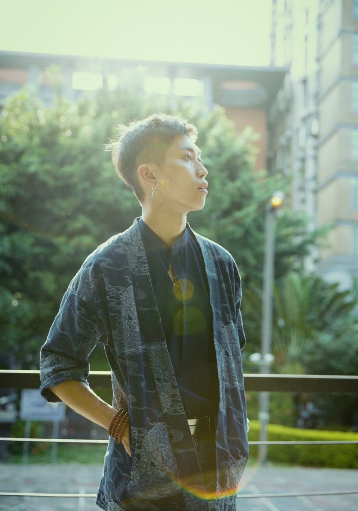 Haori bleu nuit | Sōryū