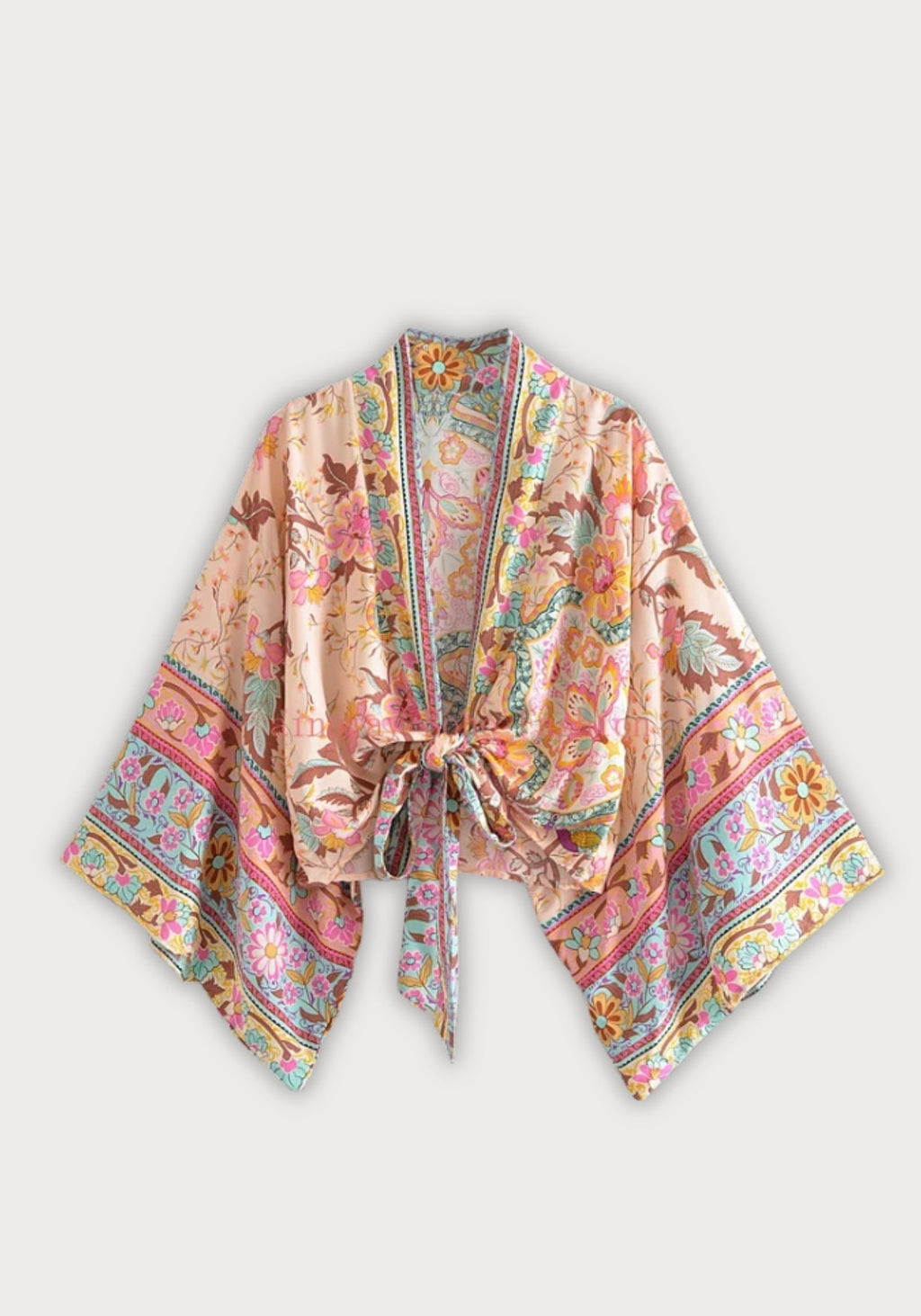 Kimono court cache-cœur | Hanairo