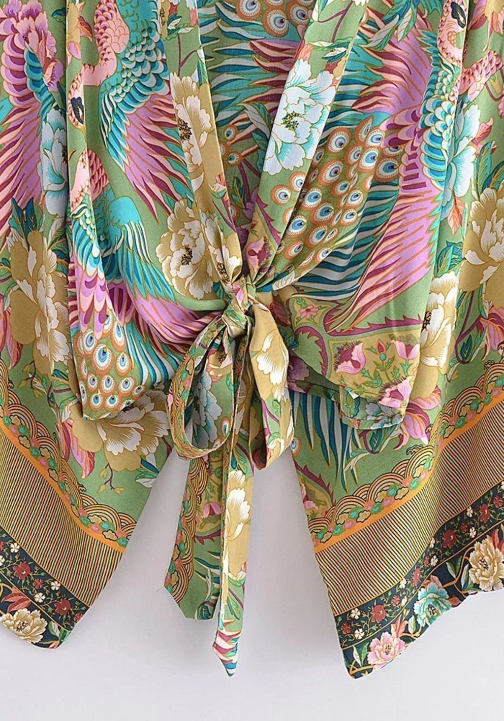Kimono court cache-cœur | Midoriha