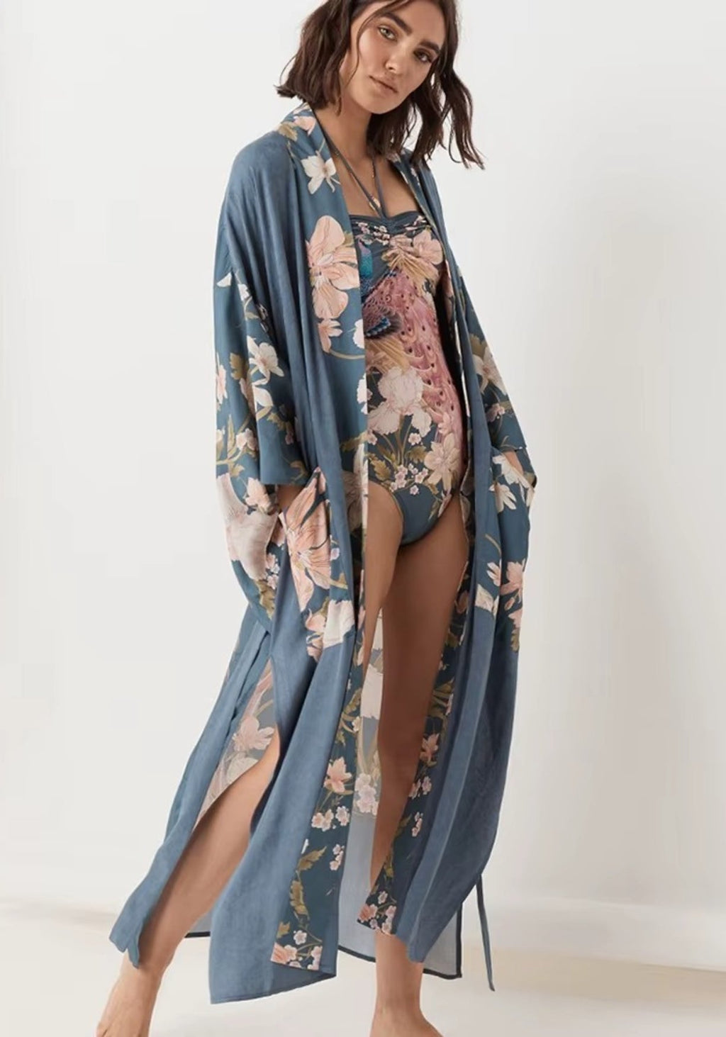 Kimono long | Aonamiya
