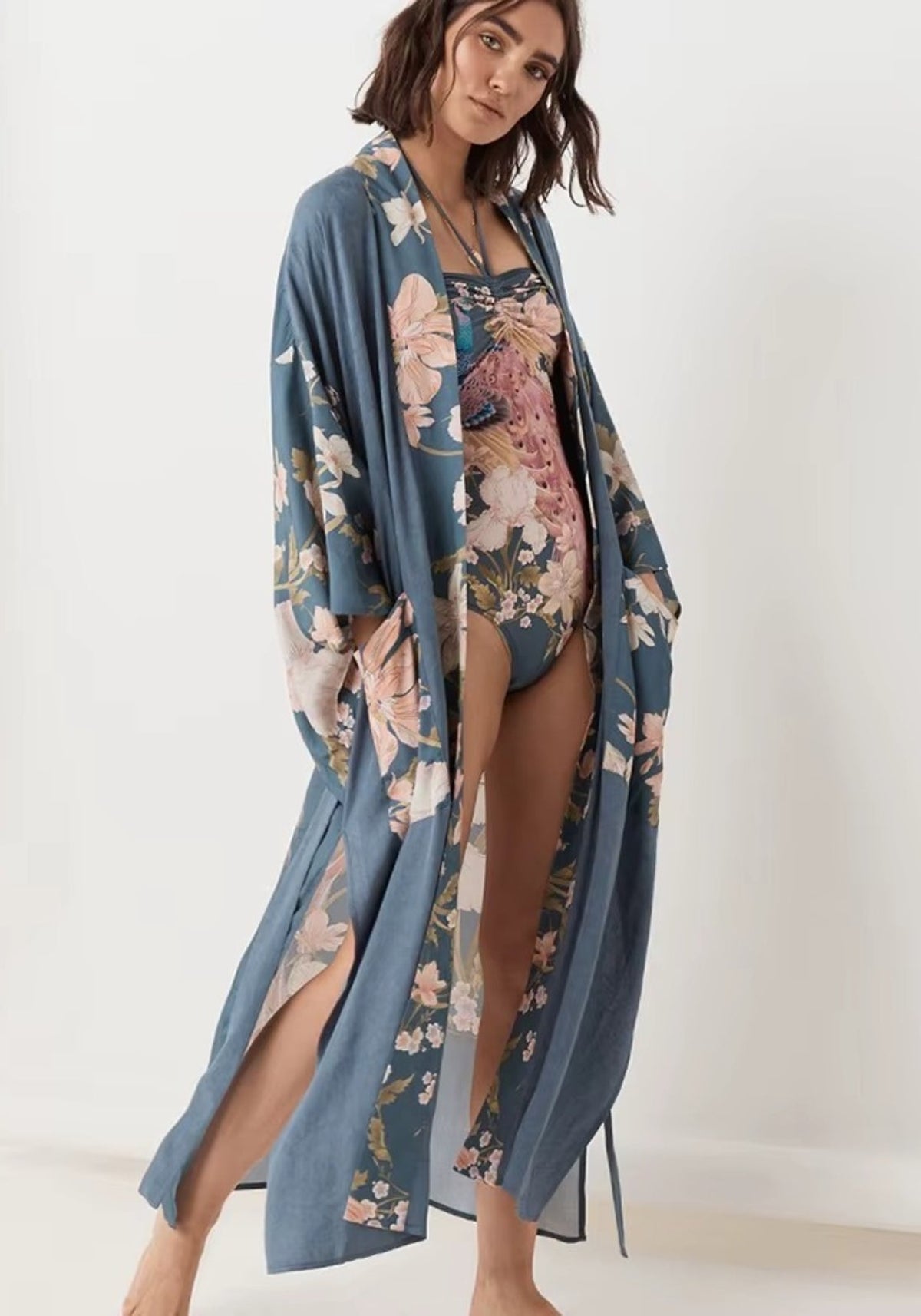 Kimono long | Aonamiya