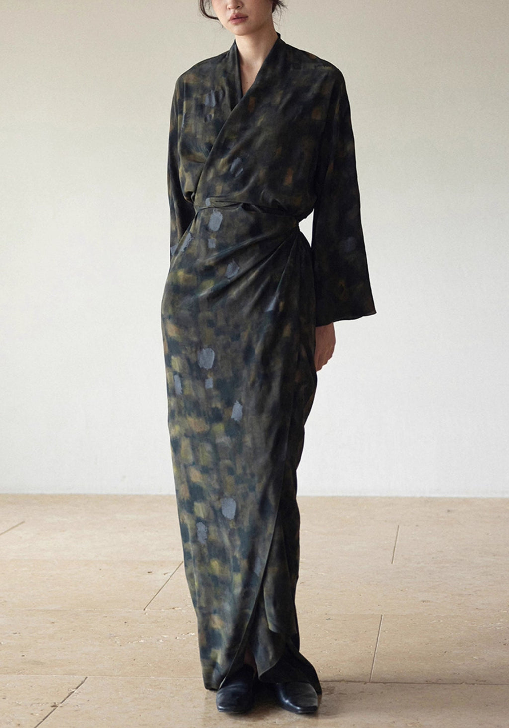 Kimono long en soie | Yūgen