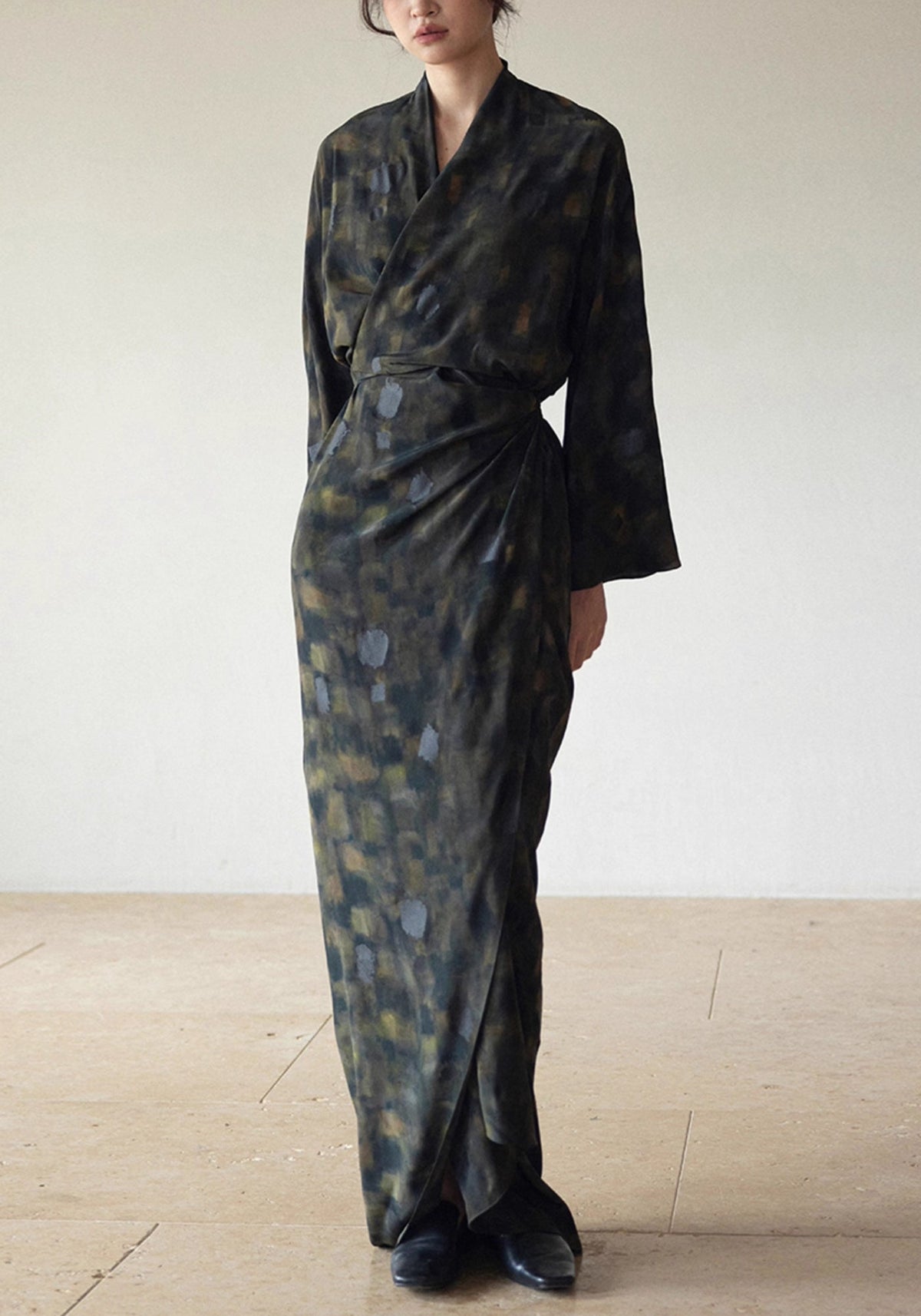 Kimono long en soie | Yūgen