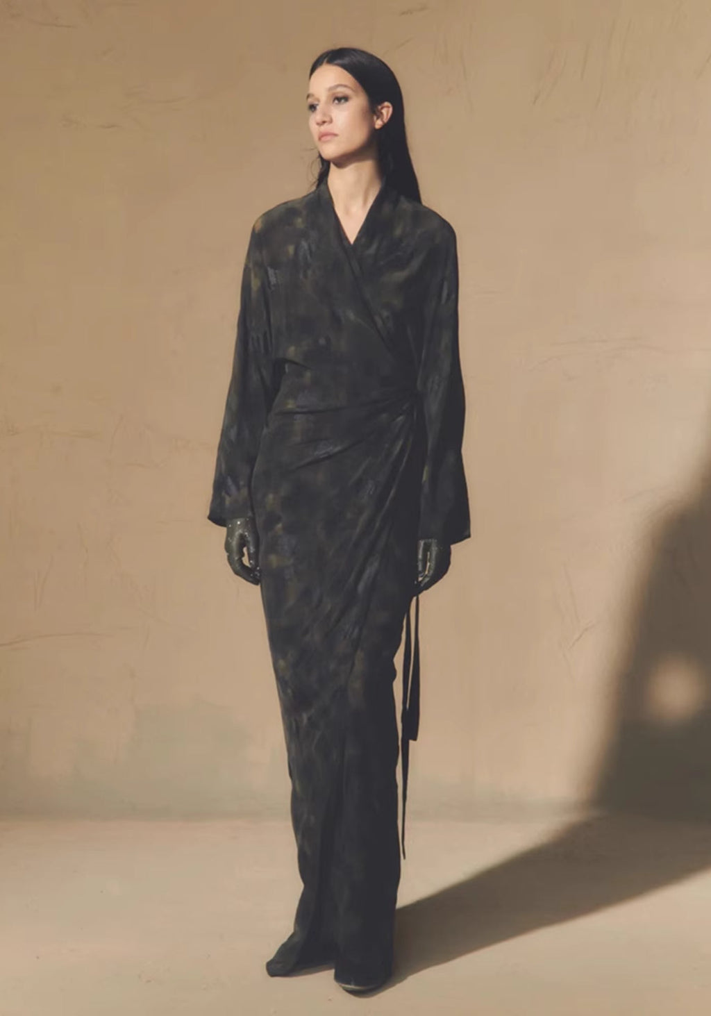 Kimono long en soie | Yūgen