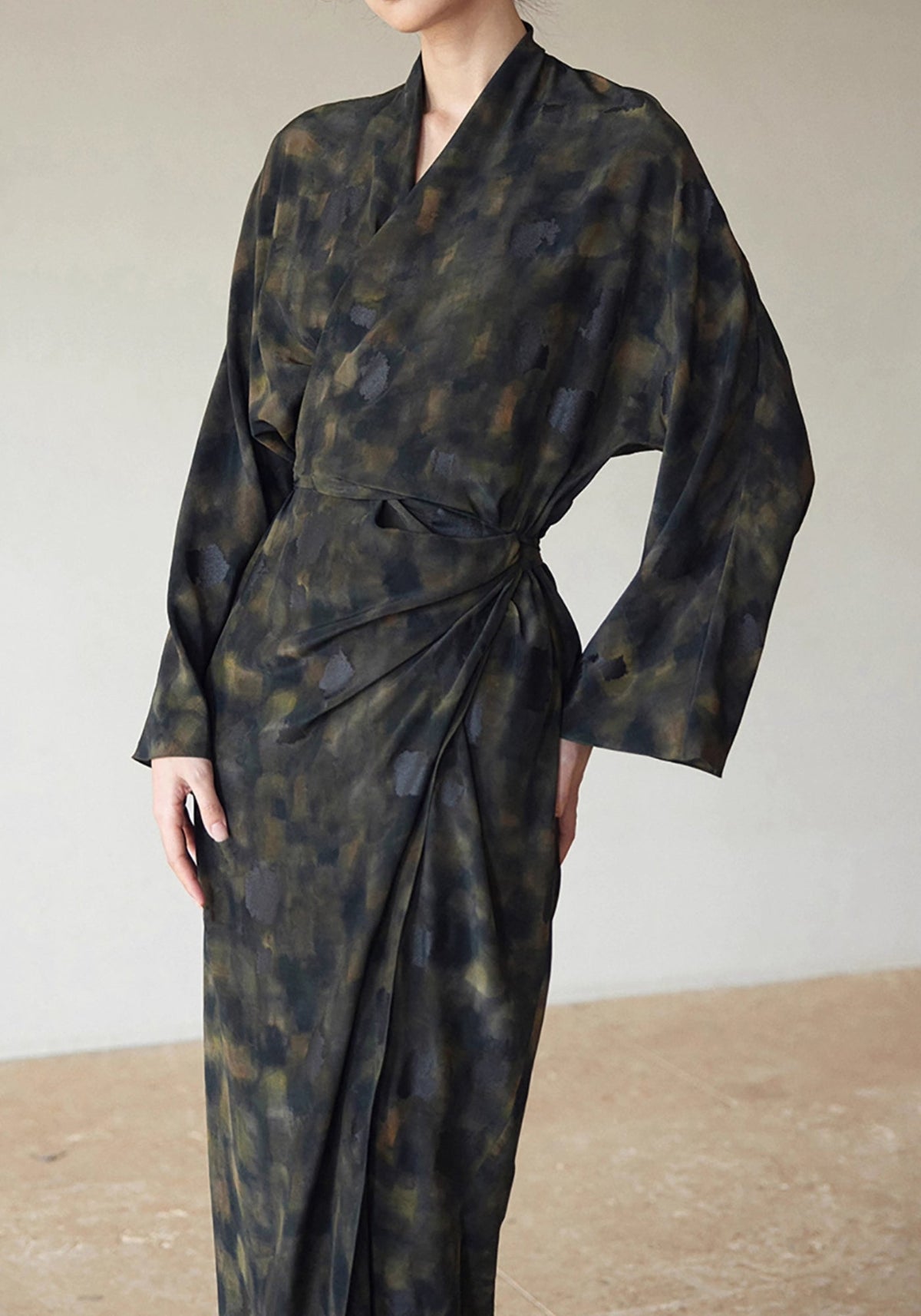 Kimono long en soie | Yūgen