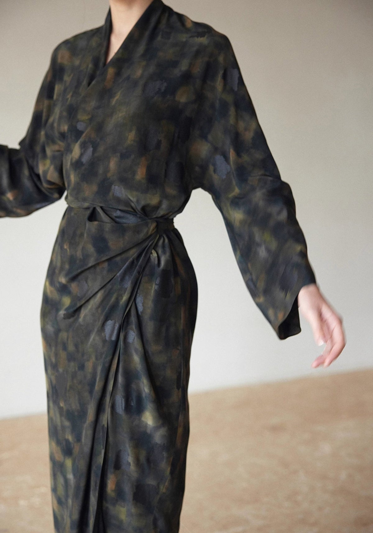 Kimono long en soie | Yūgen