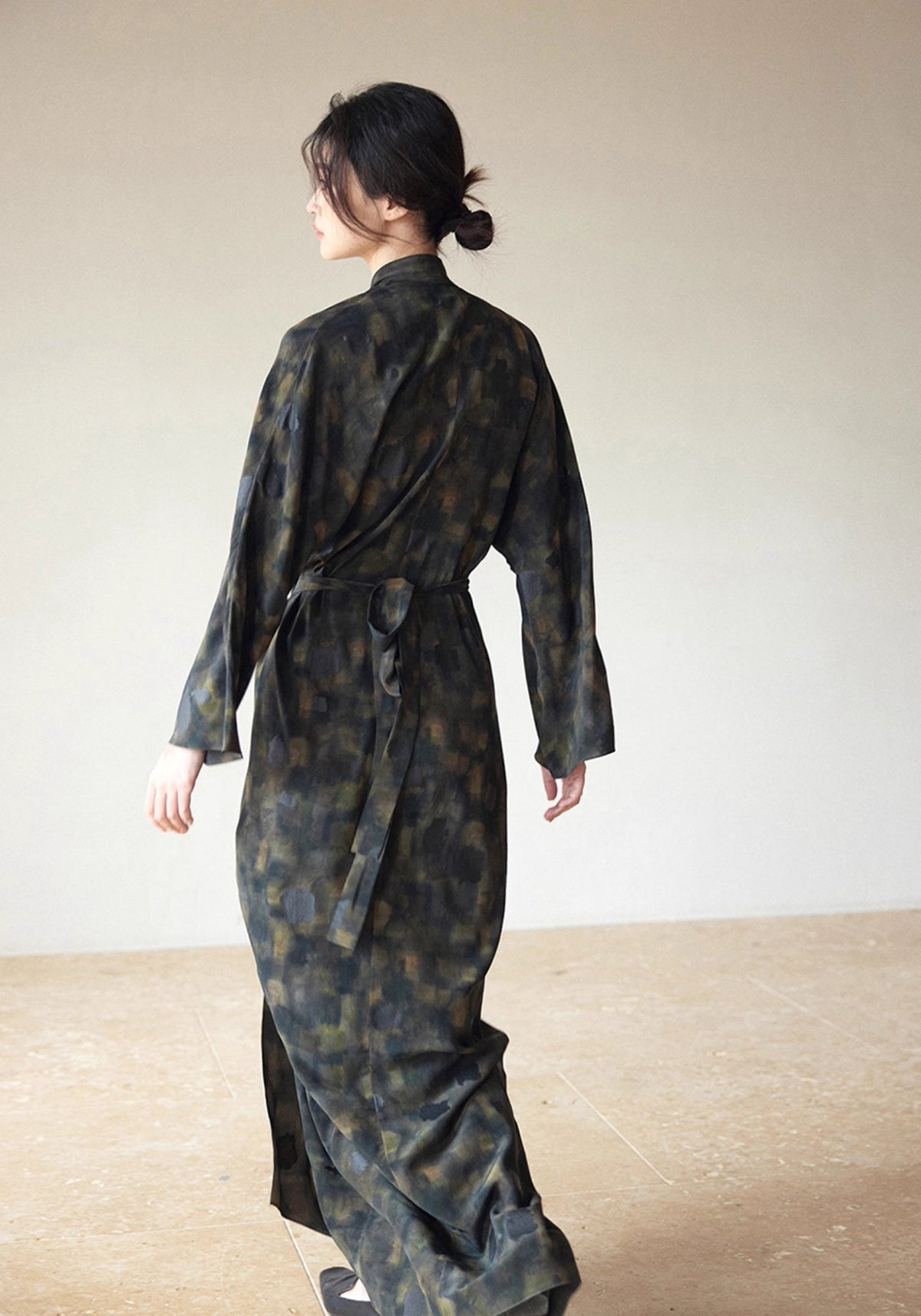 Kimono long en soie | Yūgen