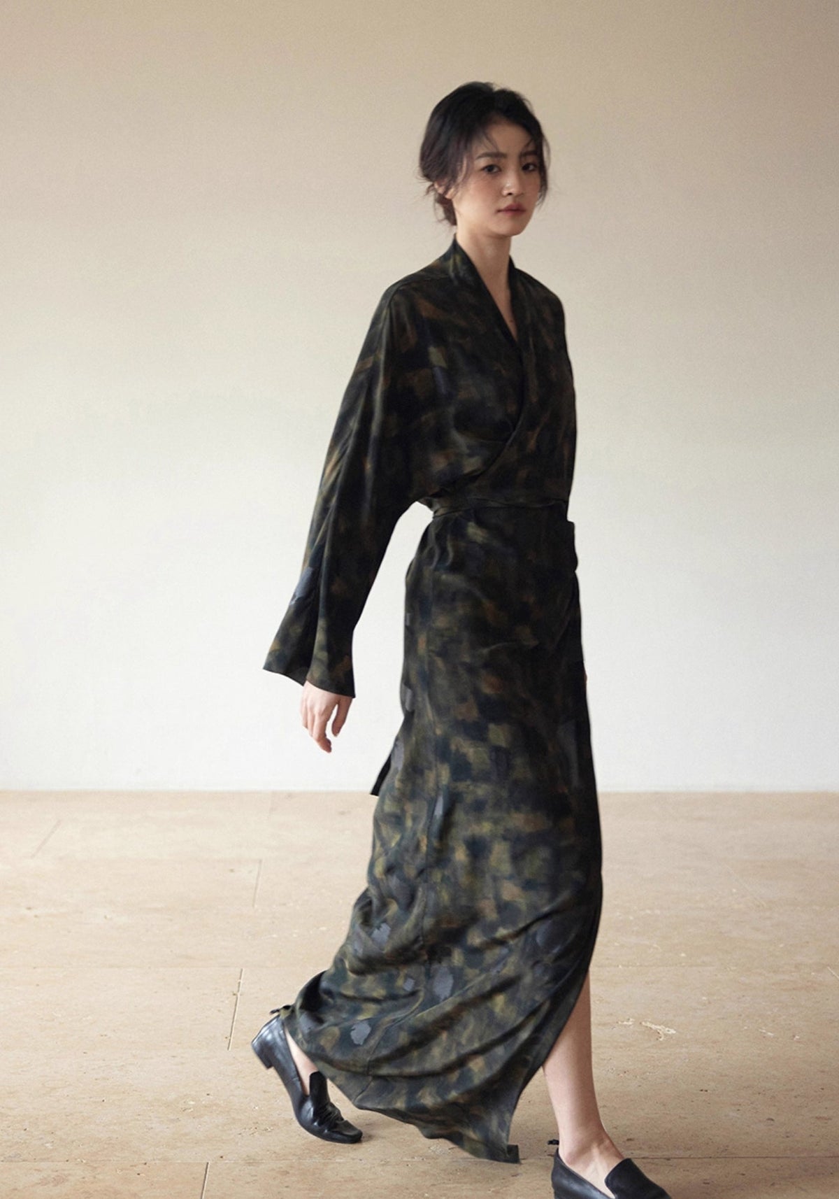 Kimono long en soie | Yūgen