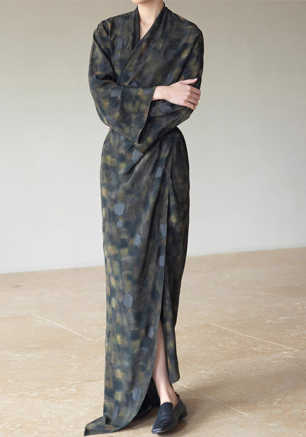 Kimono long en soie | Yūgen