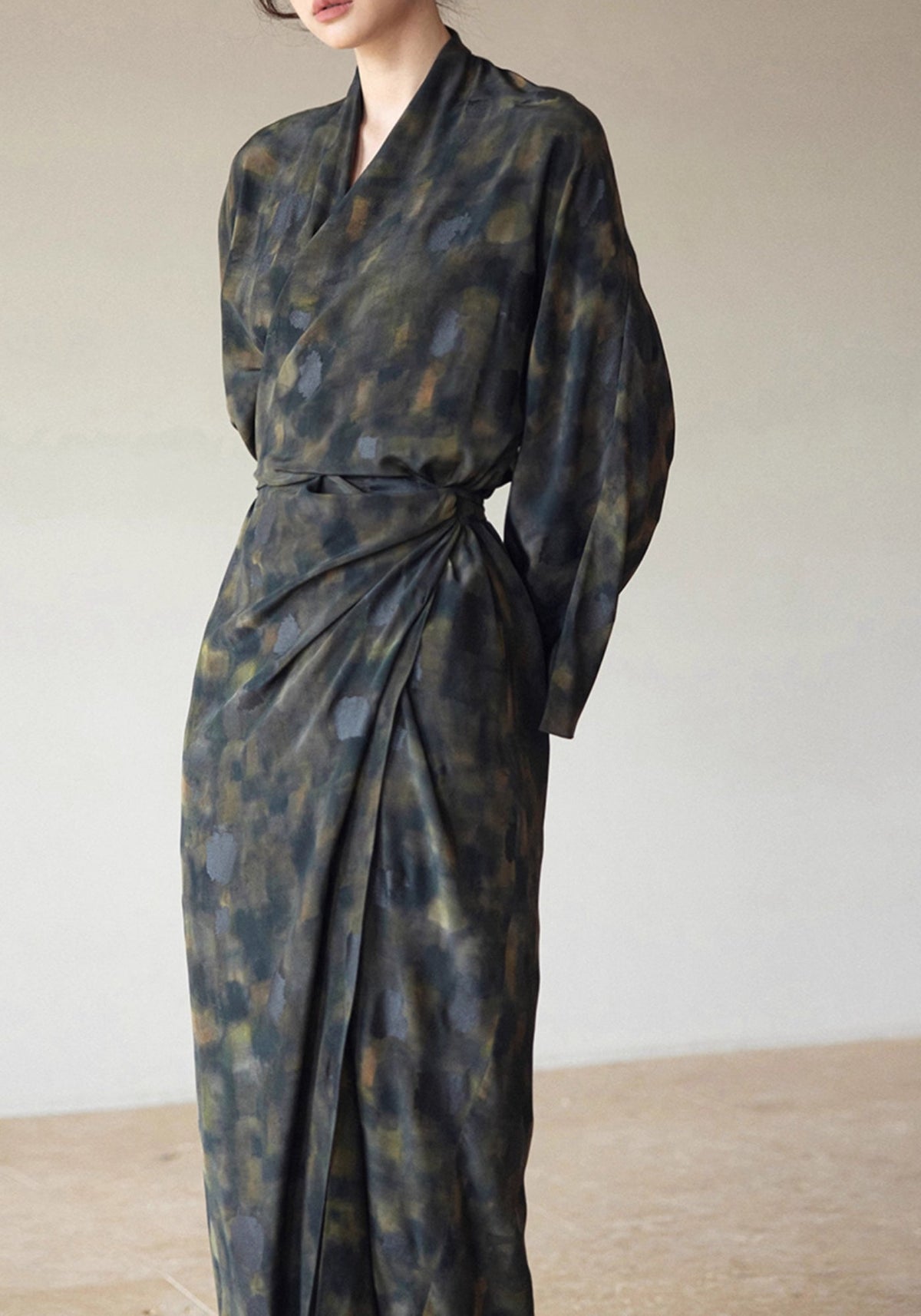Kimono long en soie | Yūgen