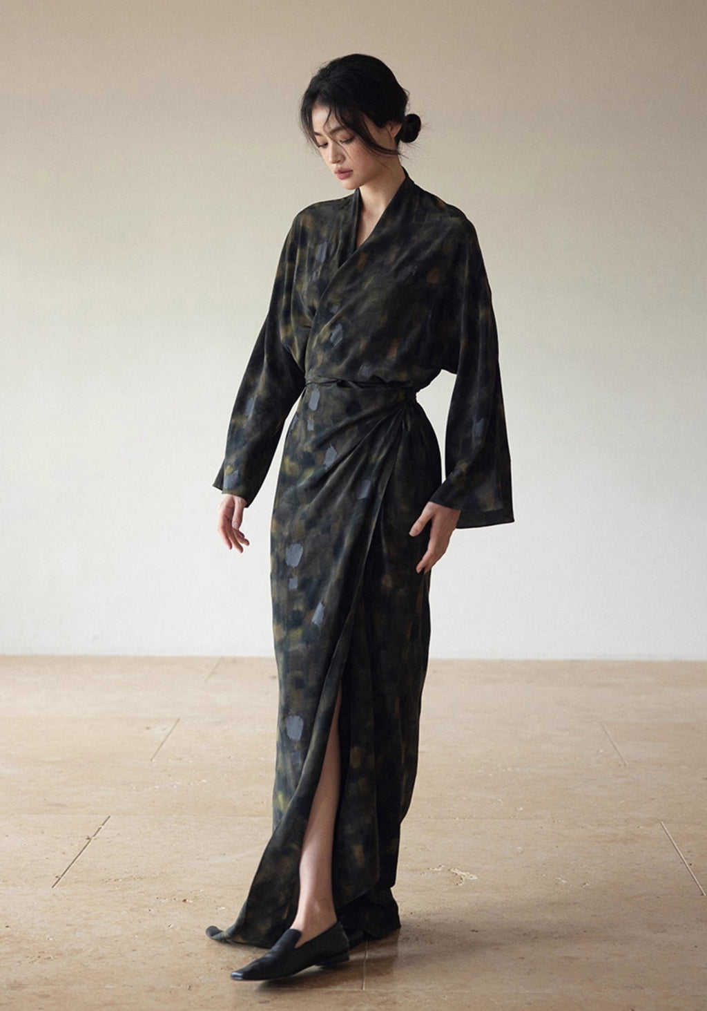Kimono long en soie | Yūgen