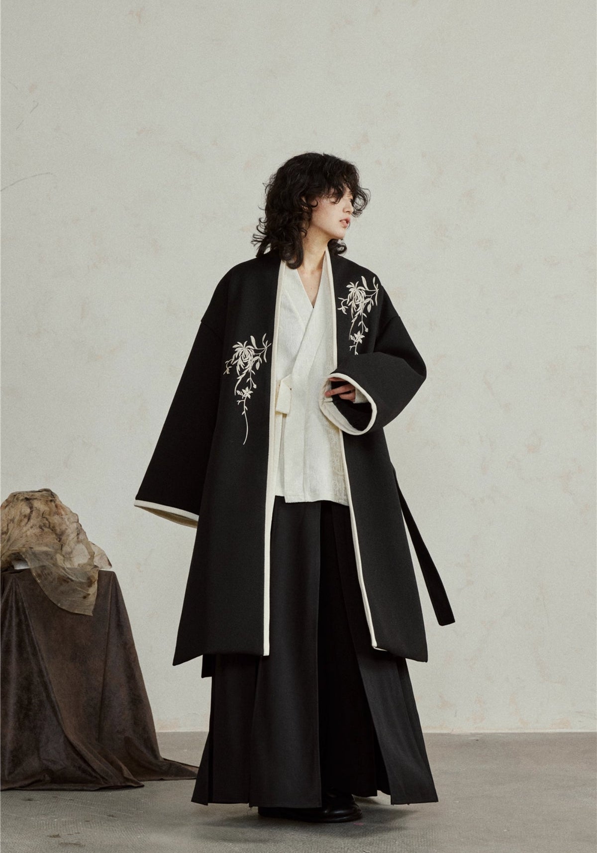 Kimono long noir | Yūrei