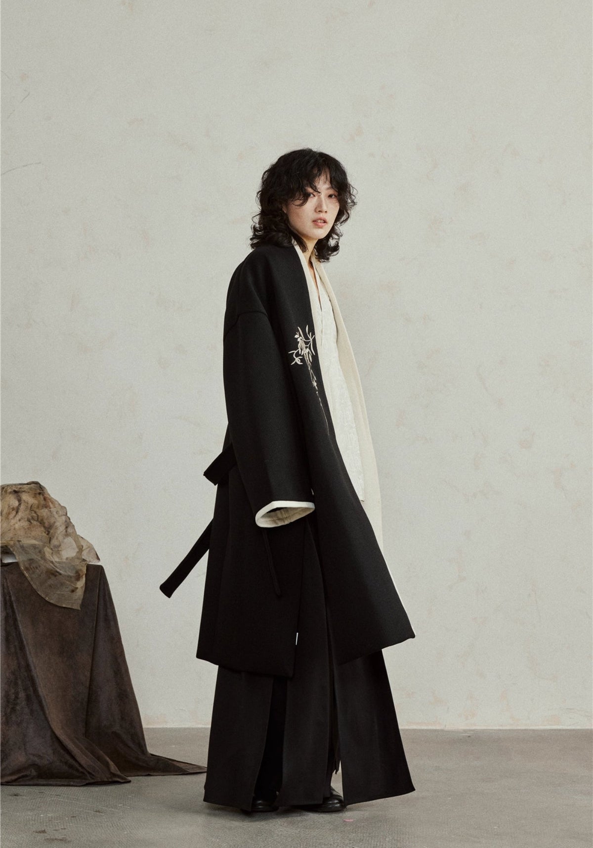 Kimono long noir | Yūrei