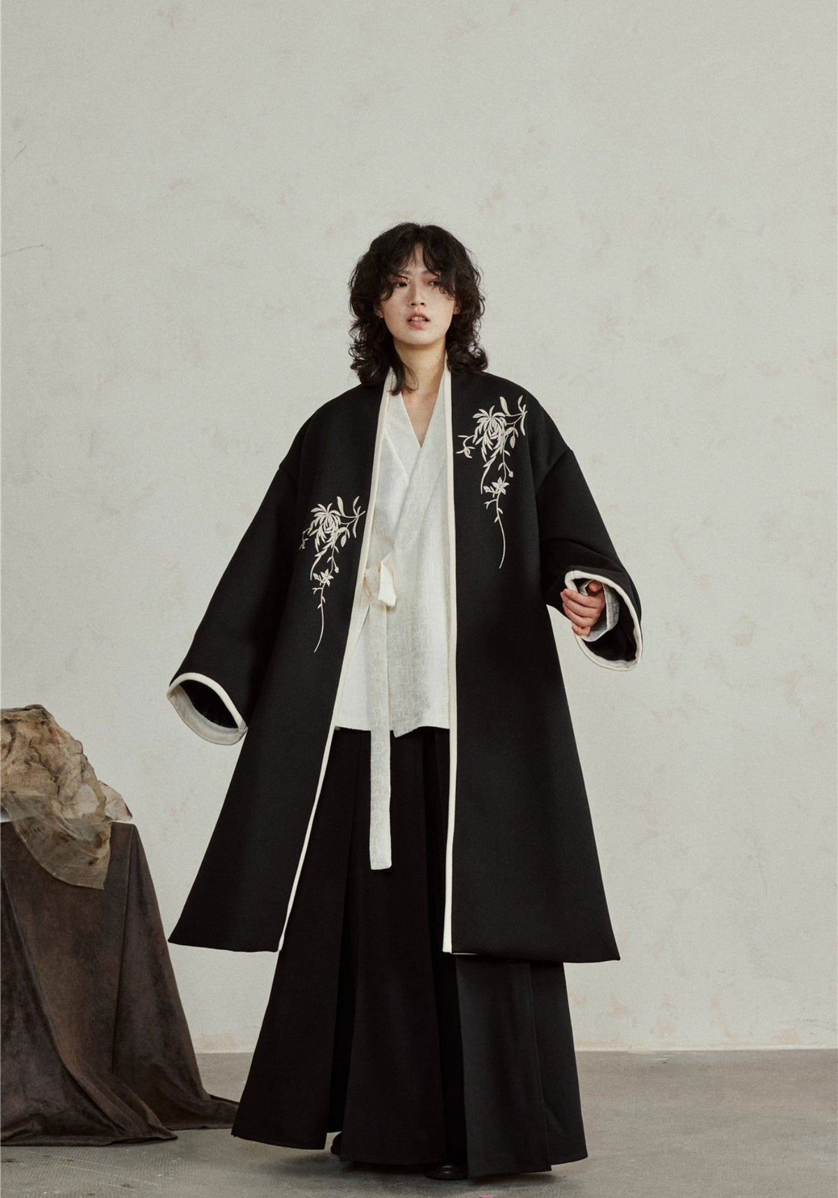Kimono long noir | Yūrei