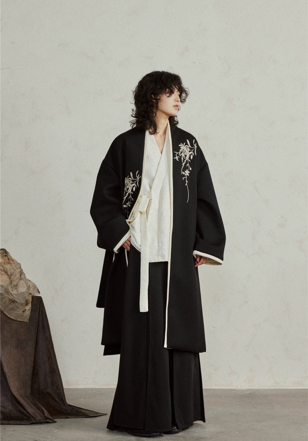 Kimono long noir | Yūrei