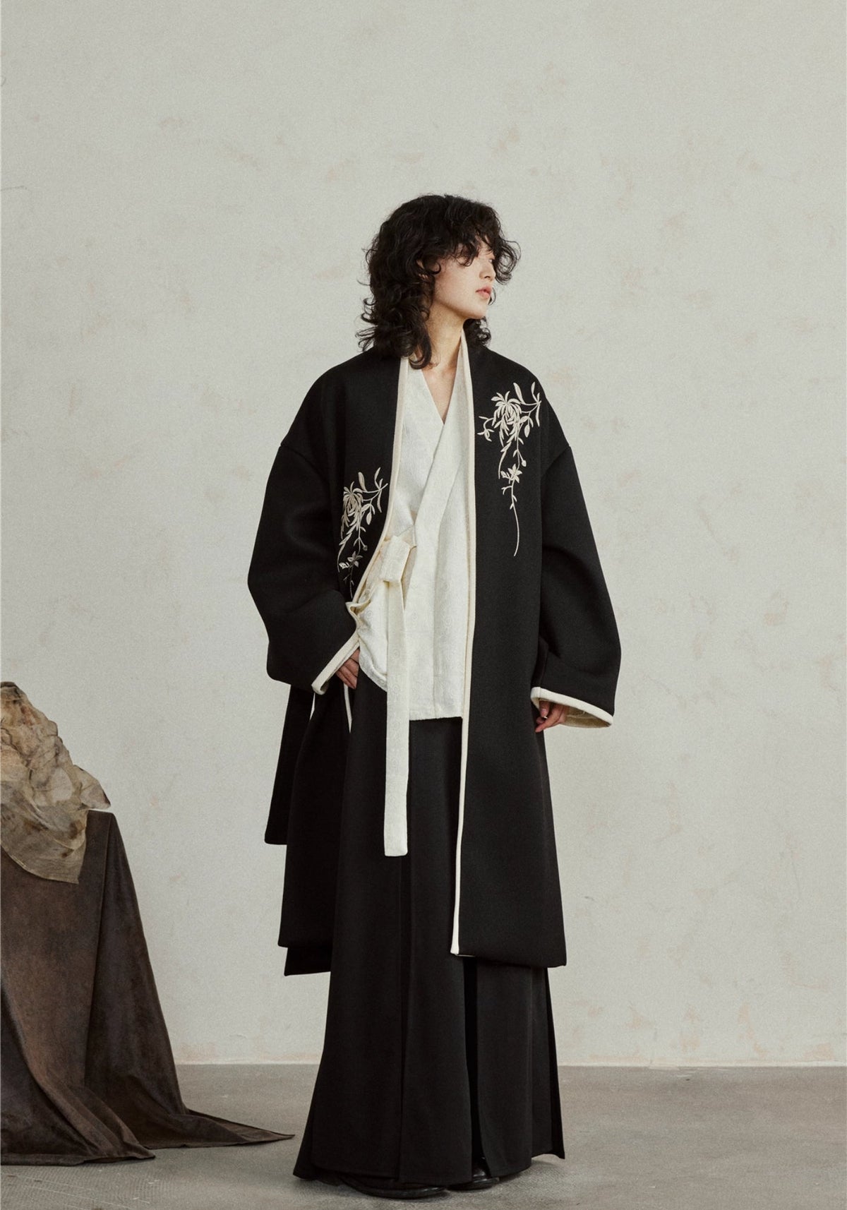 Kimono long noir | Yūrei