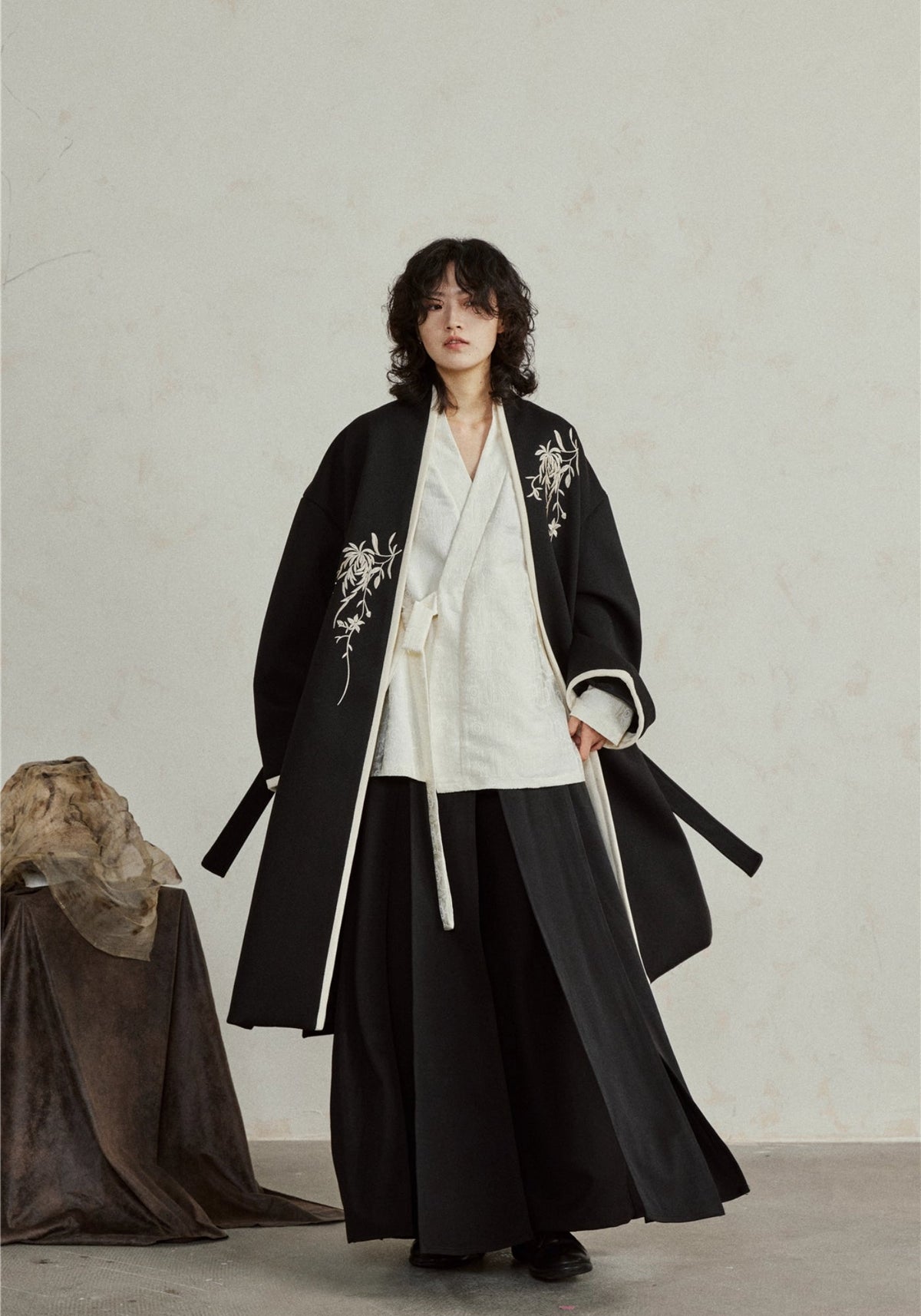 Kimono long noir | Yūrei