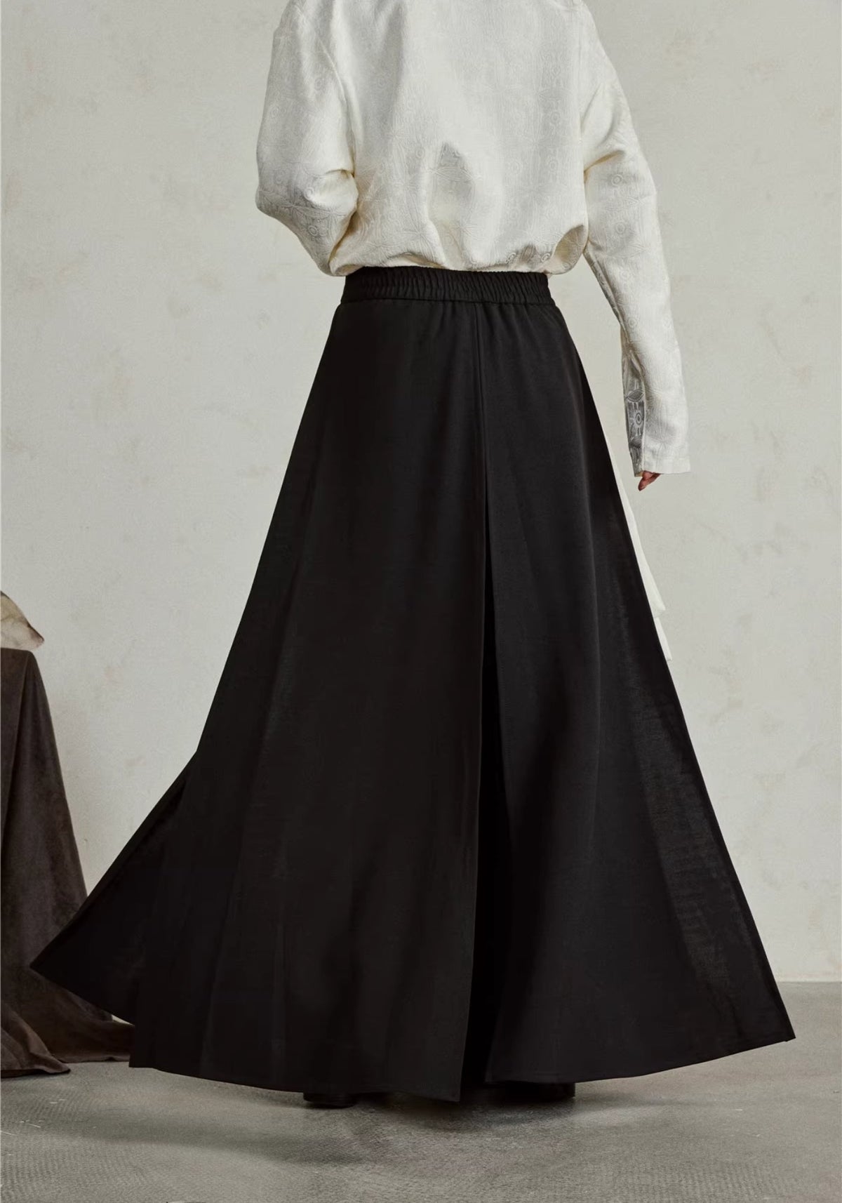 Pantalon kimono noir | Hōbi