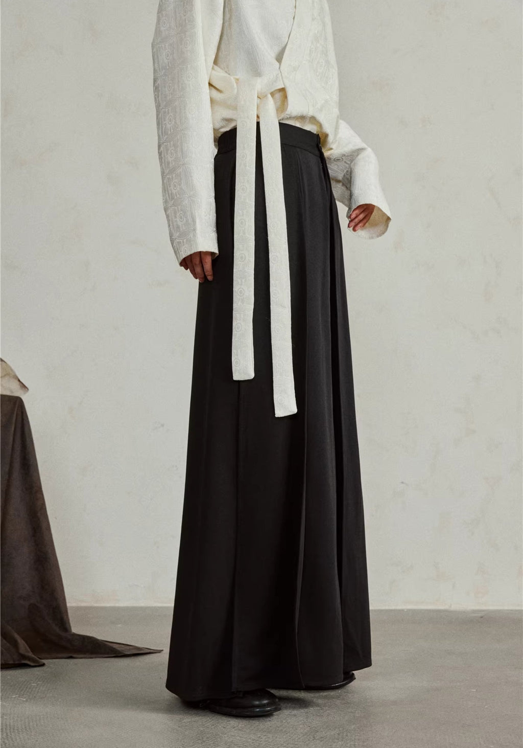 Pantalon kimono noir | Hōbi