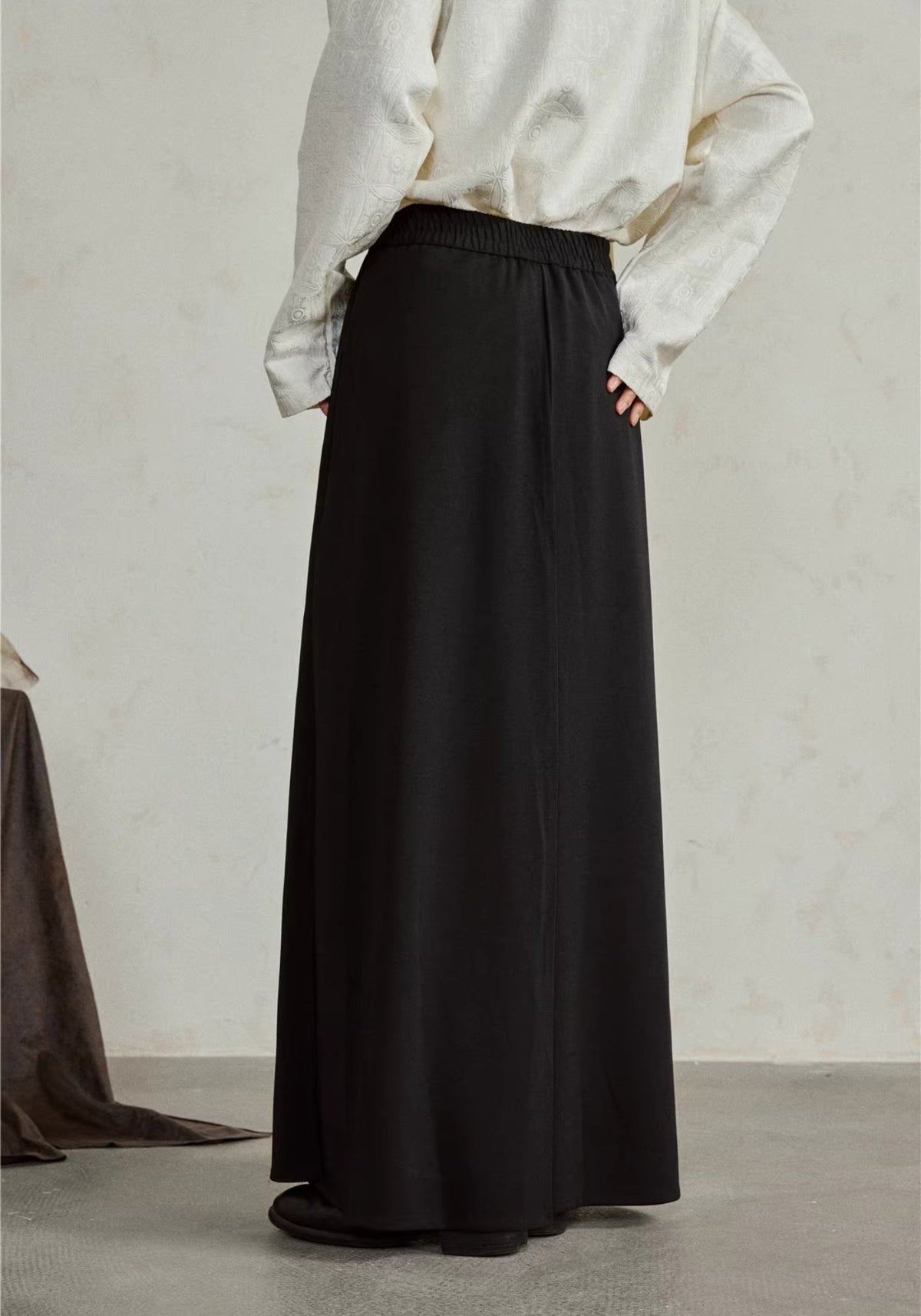 Pantalon kimono noir | Hōbi