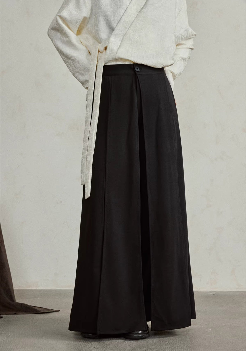 Pantalon kimono noir | Hōbi