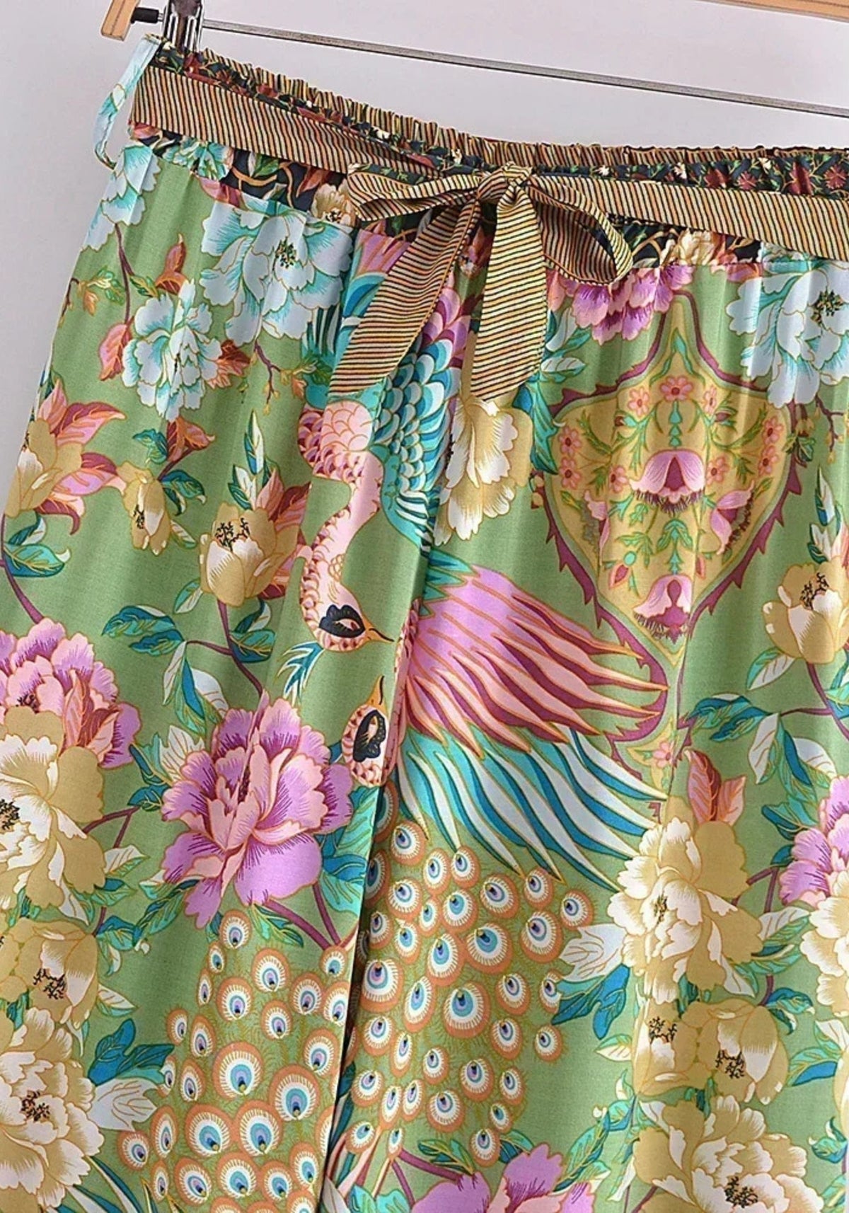 Pantalon large fleuri | Midoriha