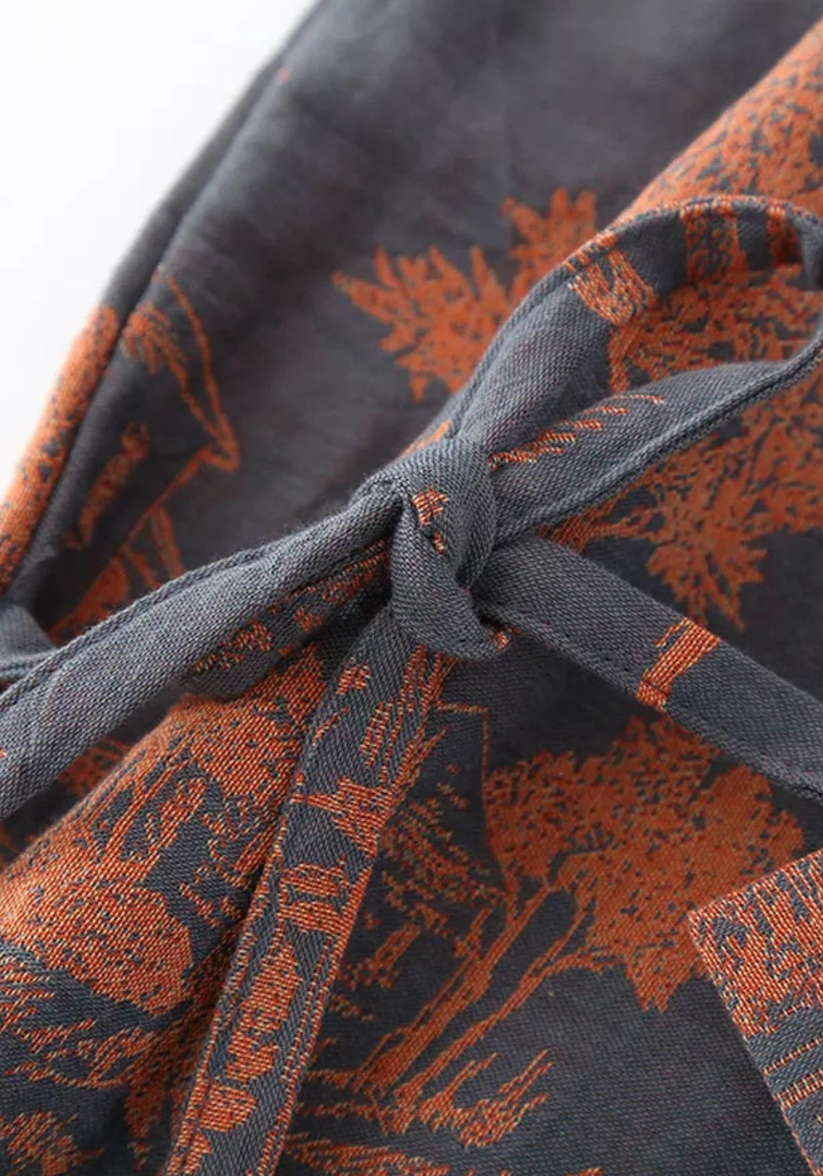 Peignoir kimono homme bleu | Edo