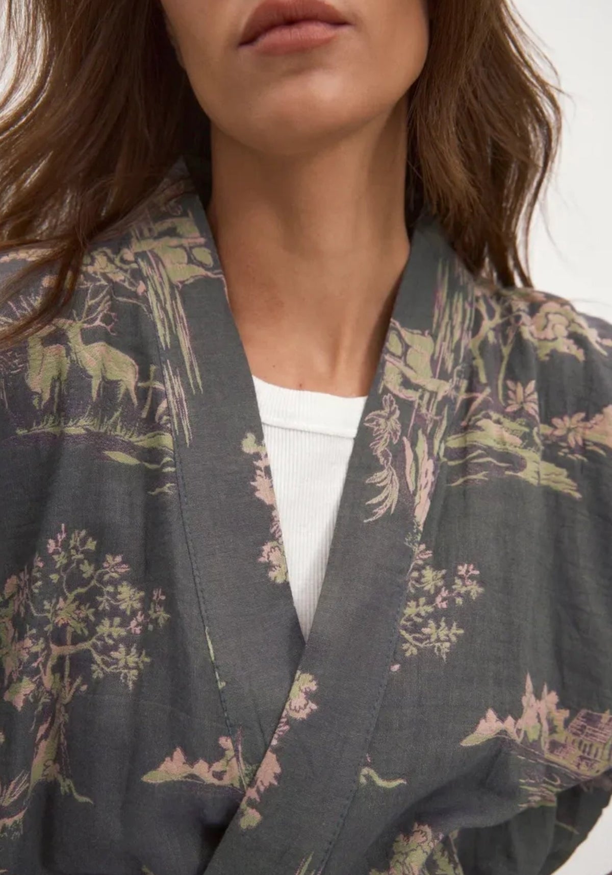 Peignoir kimono femme | Brume