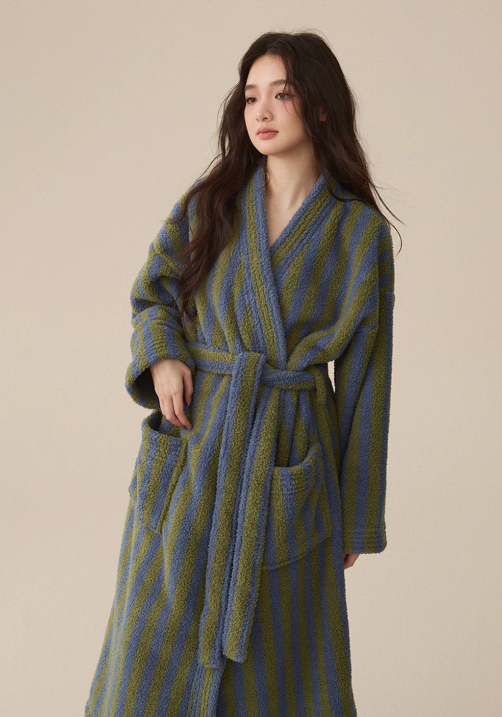 Peignoir kimono polaire femme | Komori