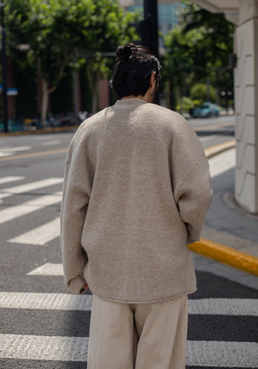 Pull kimono en laine | Cache-Cœur
