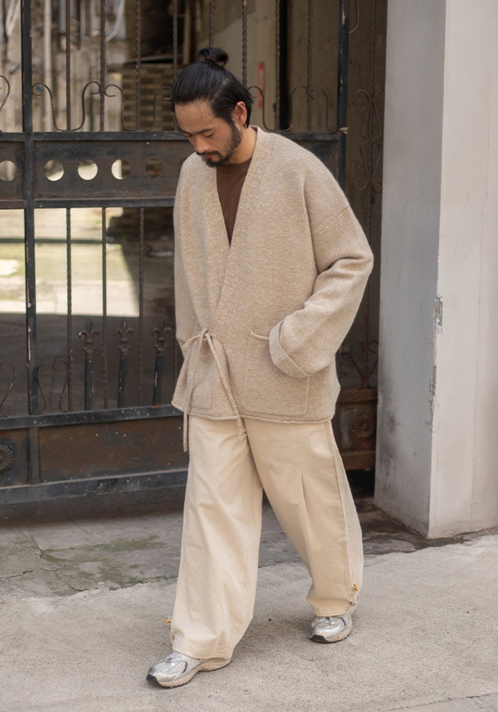 Pull kimono en laine | Cache-Cœur