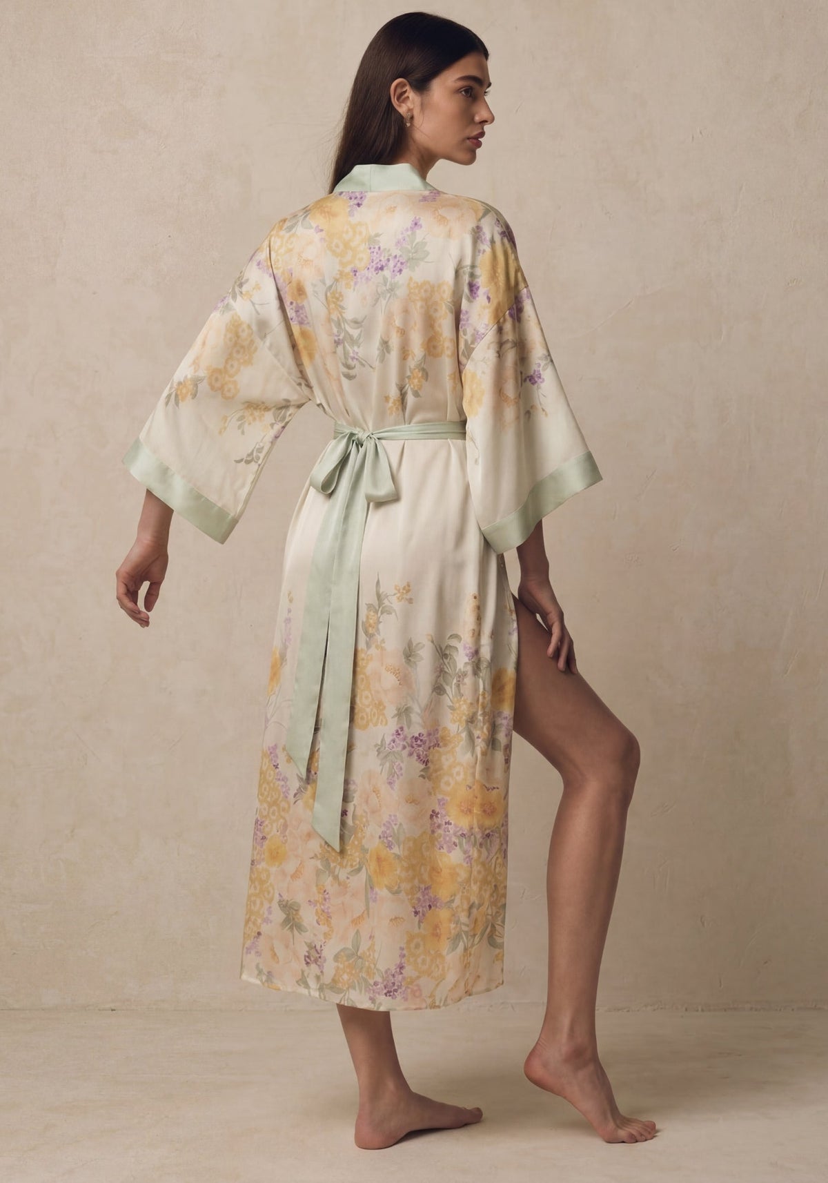 Robe kimono longue femme | Mimosa