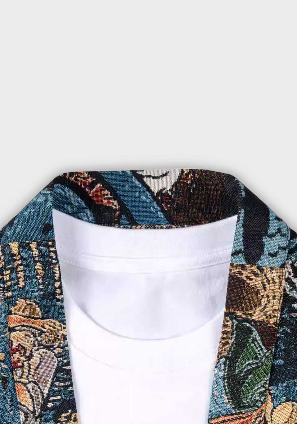 Veste kimono à motifs | Van Gogh
