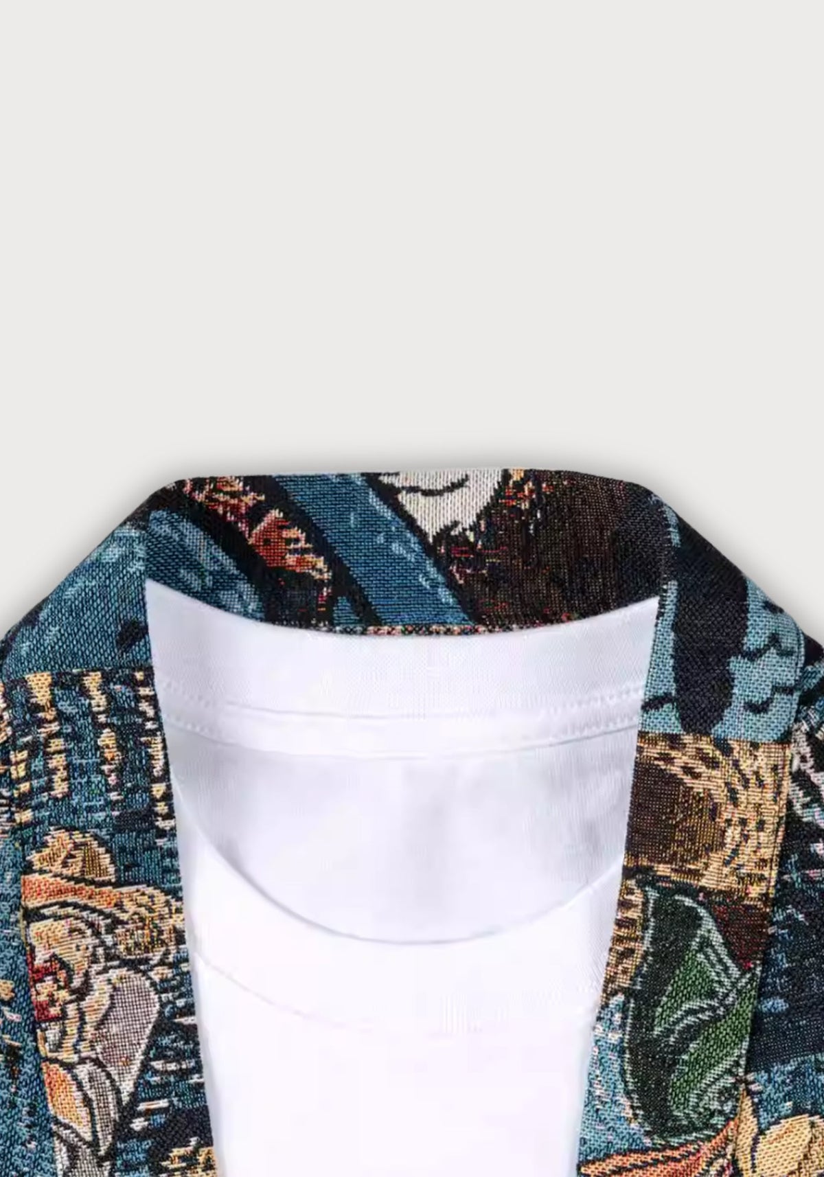 Veste kimono à motifs | Van Gogh