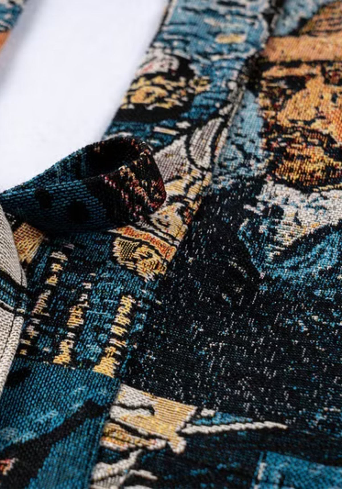 Veste kimono à motifs | Van Gogh