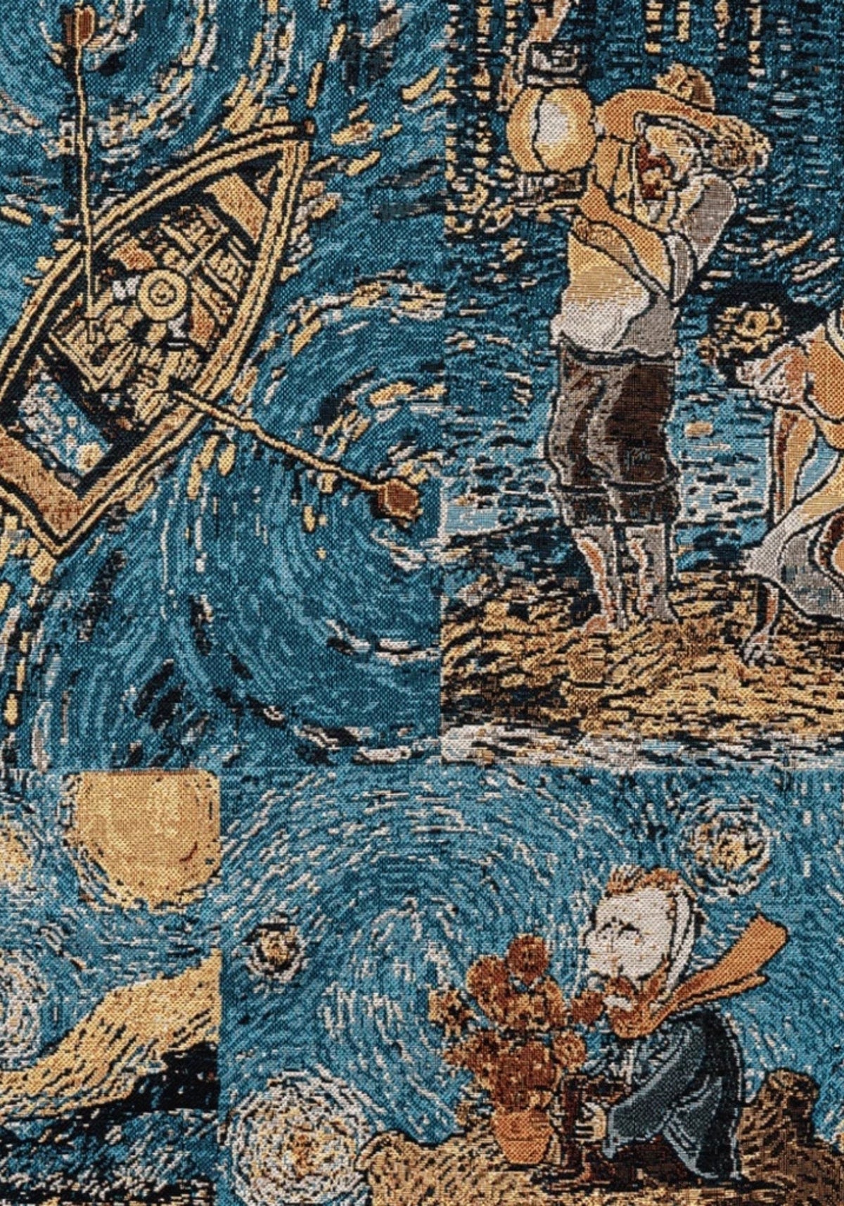 Veste kimono à motifs | Van Gogh