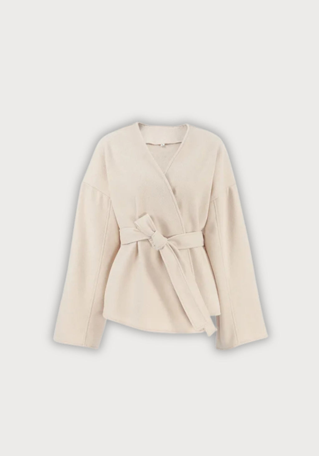 Veste kimono courte | Écru