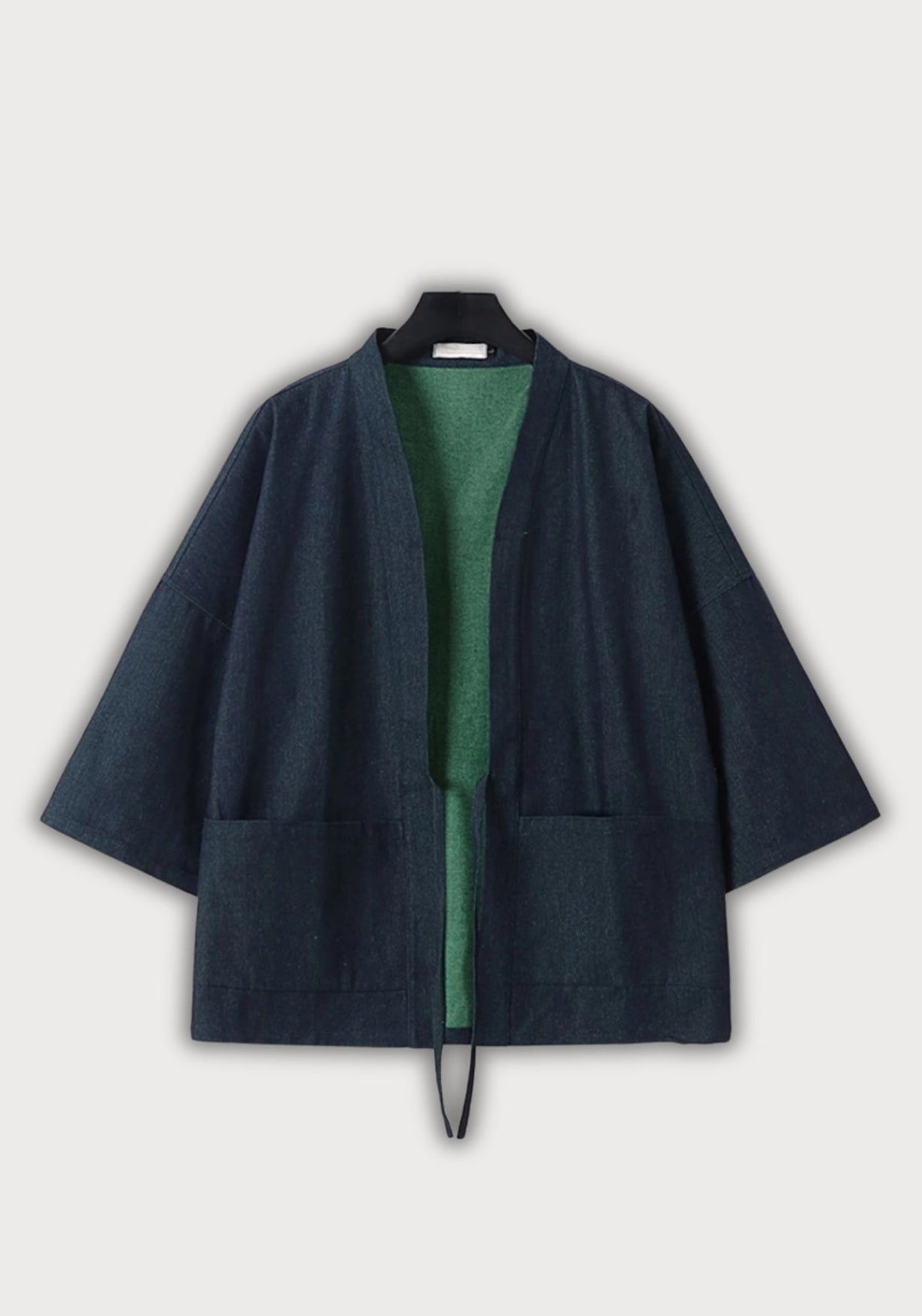 Veste kimono en denim | Kimura